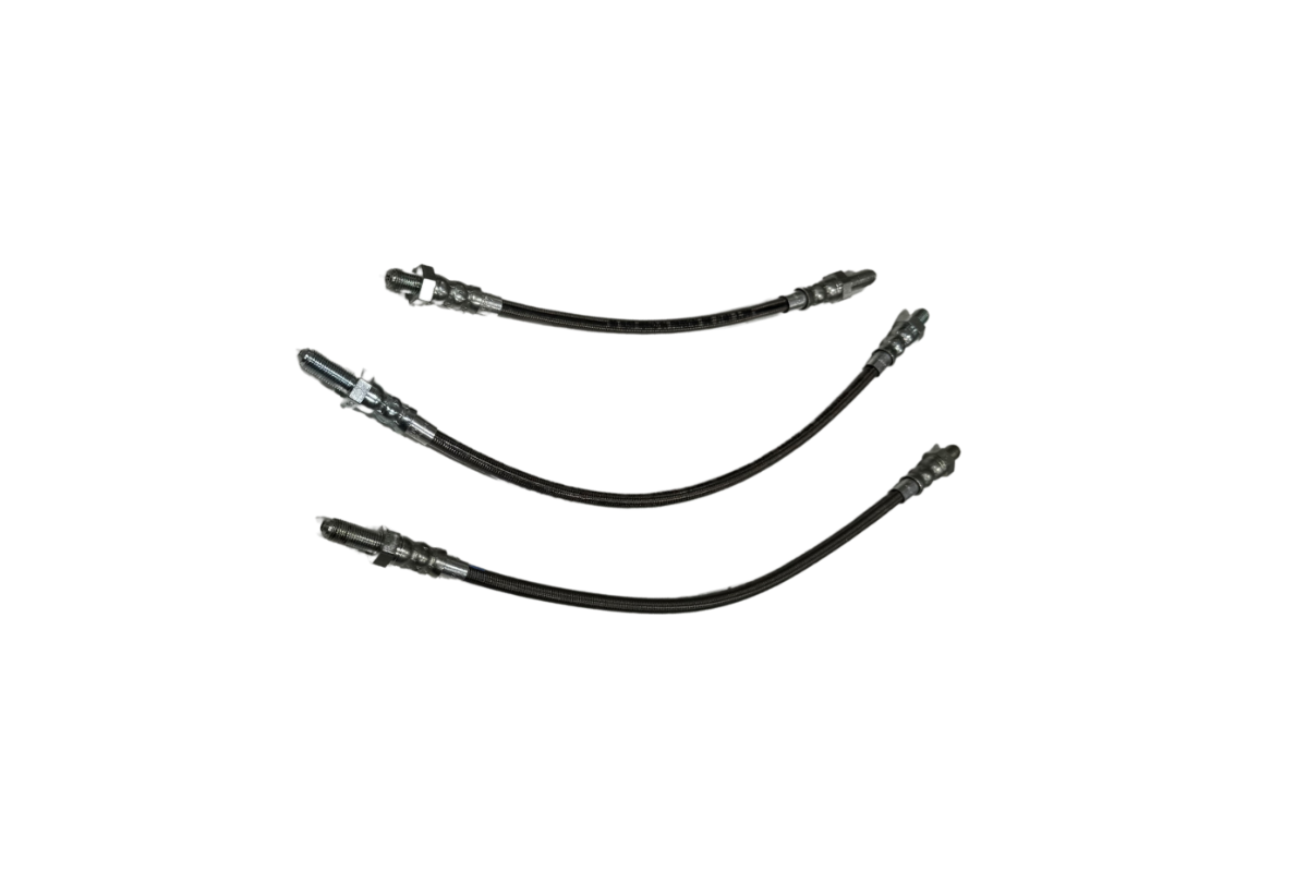 MGA UPGRADE PARTS BRAIDED BRAKE HOSE SET