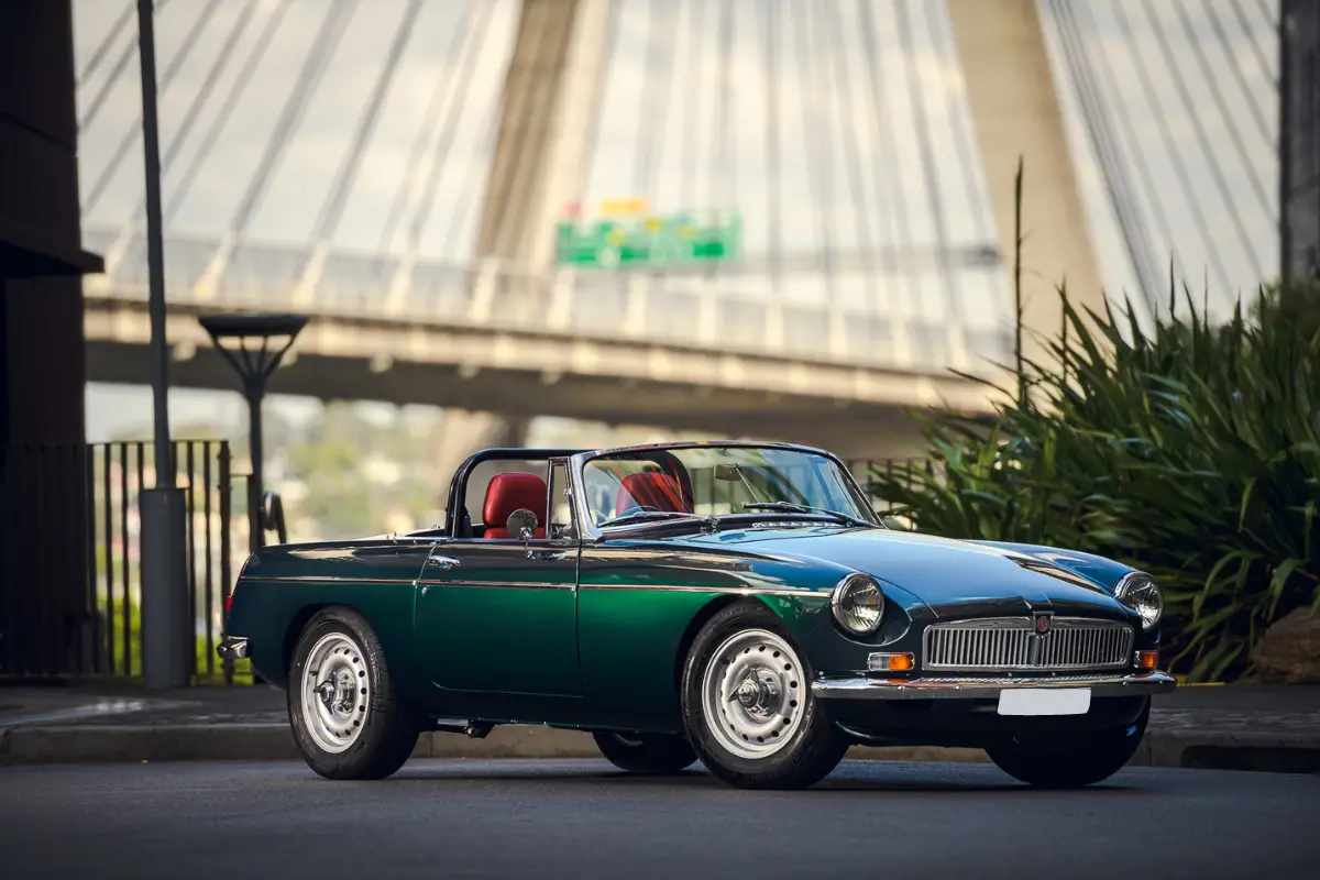 Green MG B Restoration Project