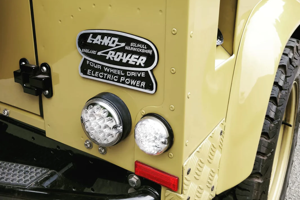 Defender Resto Mod EV Conversion 2